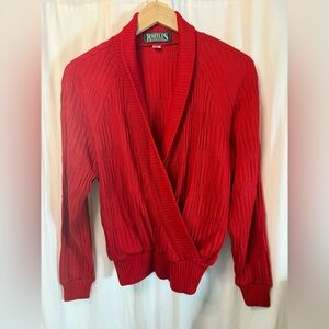 Vintage 70’s Vibrant Wool Cardigan